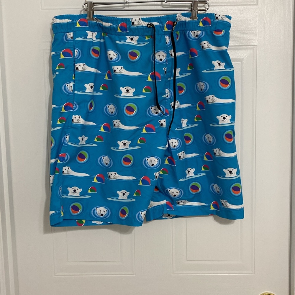 Pre-Owned Surf Society Men’s Swimwear Polar Bear Prints Size XL ( 142 A )